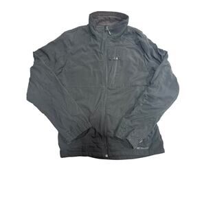 DOUBLE DIAMOND BLACK FULL-ZIP JACKET SKI JACKET WINTER, WARM SIZE LARGE